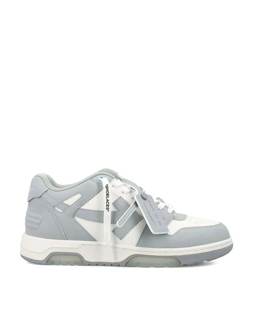 Off-White c/o Virgil Abloh White Out Of Office Leather Sneakers for men