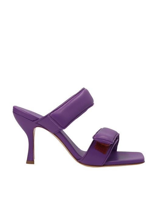 Gia Borghini Purple Perni 03 Sandals