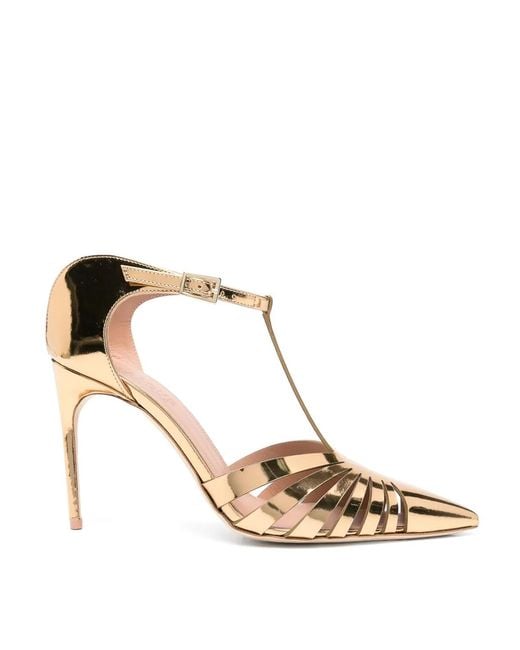 Malone Souliers Metallic Jennifer 90 Sandals