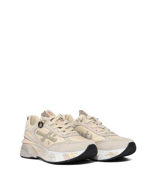 Premiata White Moerund 8080 Sneakers