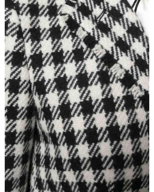 Thom Browne Black Jacket Check
