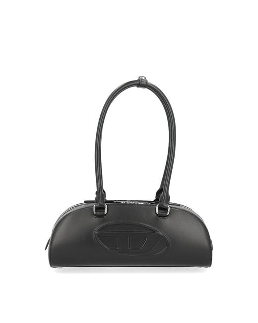 DIESEL Black Bowling Bag