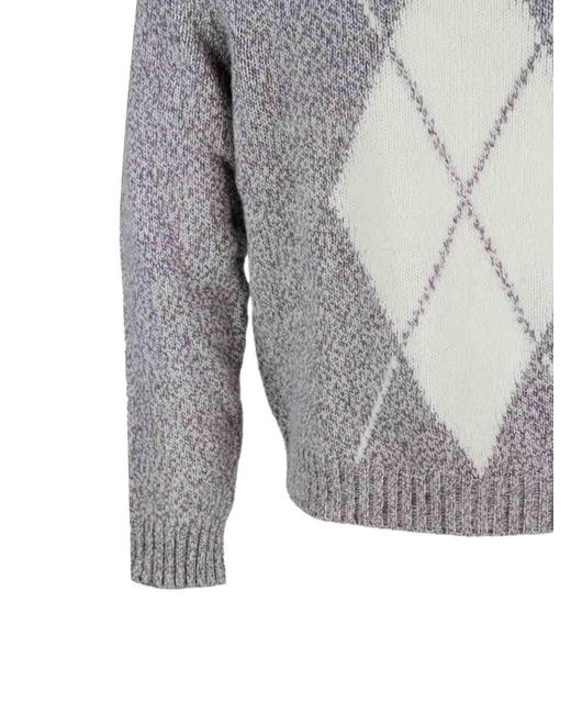 Eleventy Gray Sweater for men