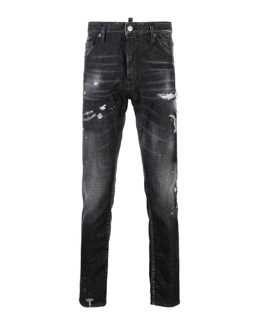 DSquared² Black Skinny Denim for men