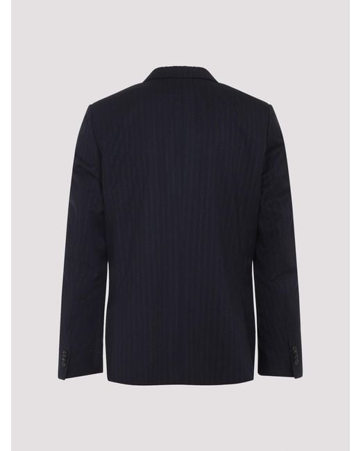 Paul Smith Blue Tailored Fit Two Button Suit for men
