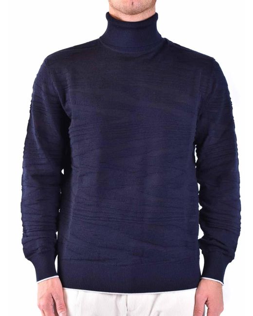 Missoni Blue Sweater for men