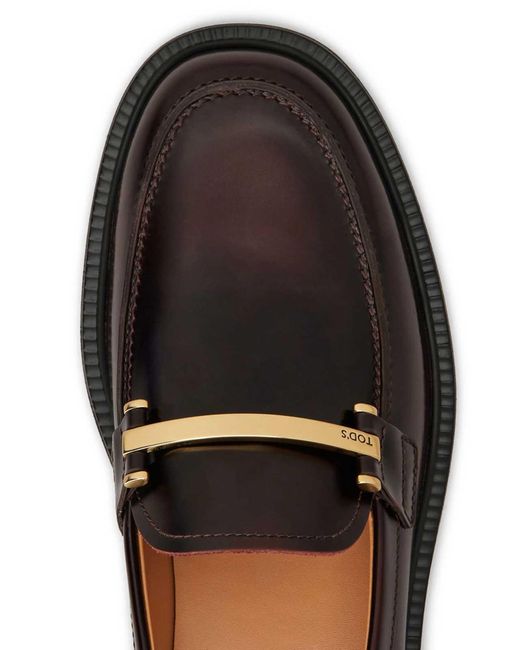 Tod's Black Loafers