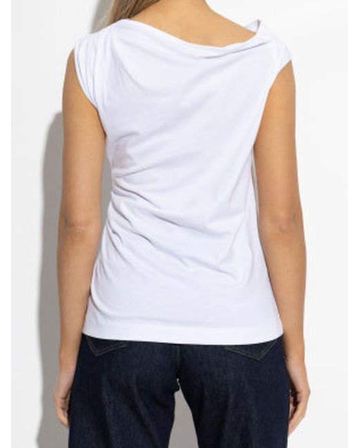 Dries Van Noten Blue Top Henray