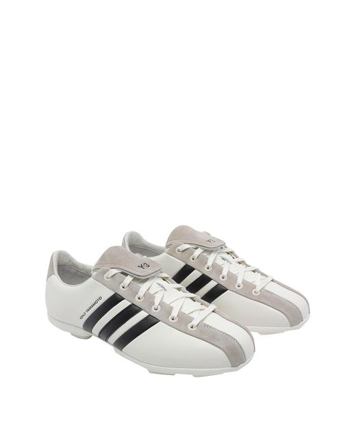 Y-3 White Field Sneakers for men