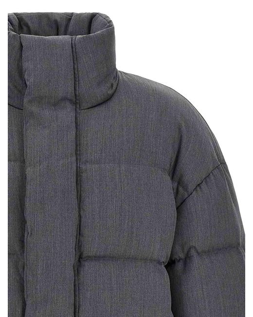 Entire studios Gray Mml Puffer Down Jacket for men