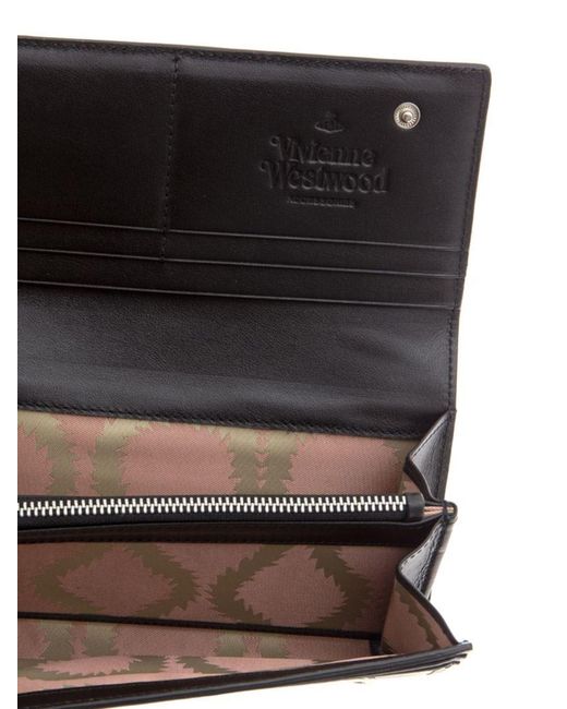 Vivienne Westwood Green Leather Wallet