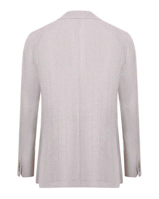 Tagliatore Gray Jacket for men