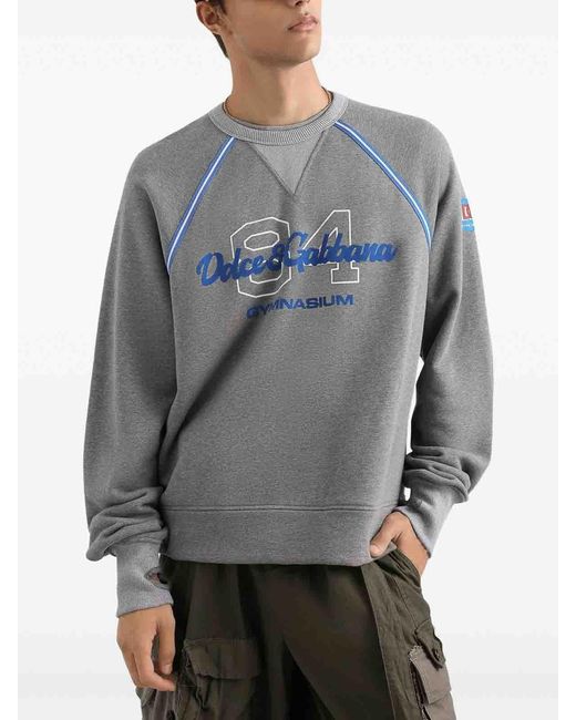Dolce & Gabbana Gray Sweatshirt for men