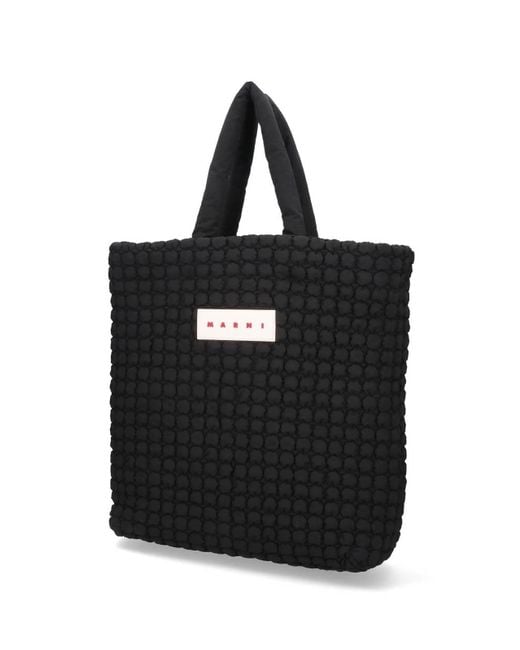 Marni Black Tote Bag for men