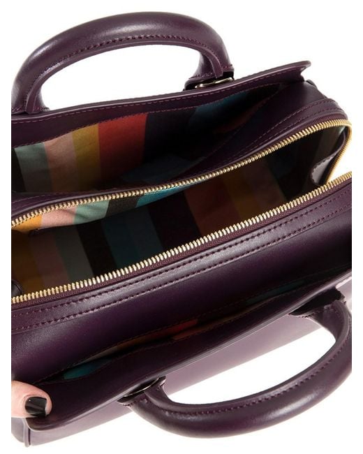 Paul Smith Purple Mini Bowl Bag