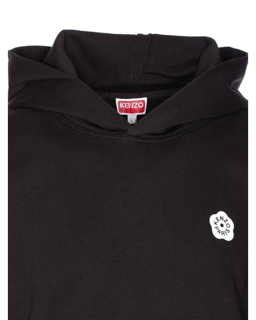 KENZO Black Hoodie for men
