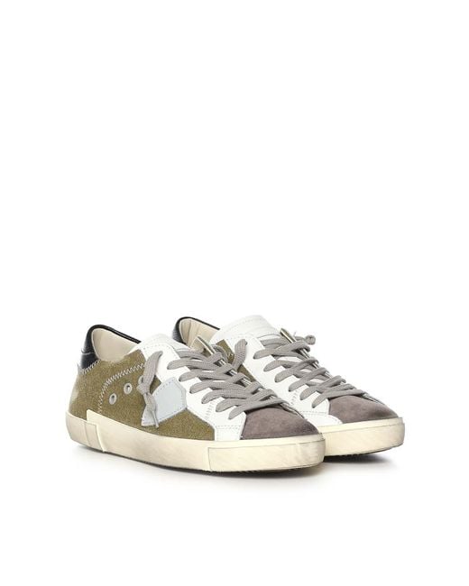 Philippe Model Green Prsx Sneaker for men