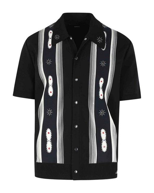 Amiri Black Wool Shirt for men