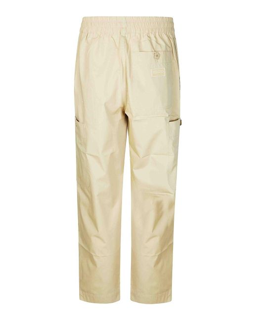 KENZO Natural Cargo Pants for men