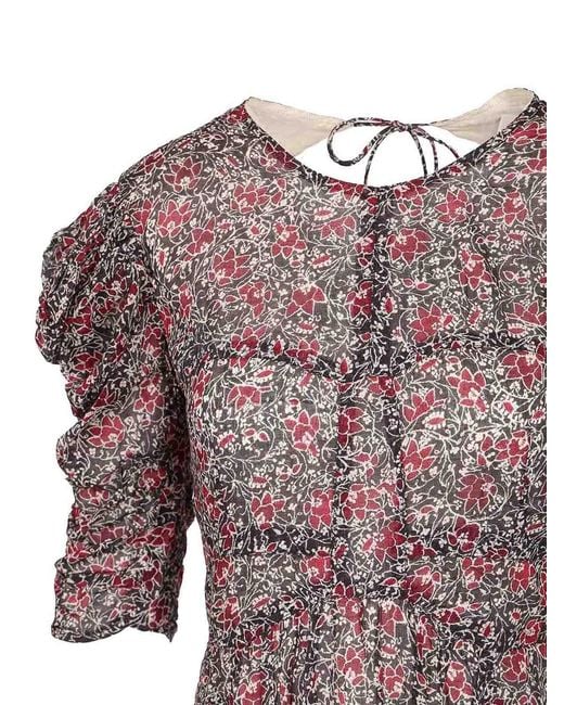 Isabel Marant Purple Dress