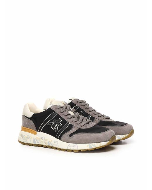 Premiata Gray Lander 7207 Sneakers for men