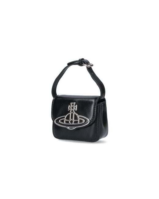 Vivienne Westwood Black Mini Linda Bag