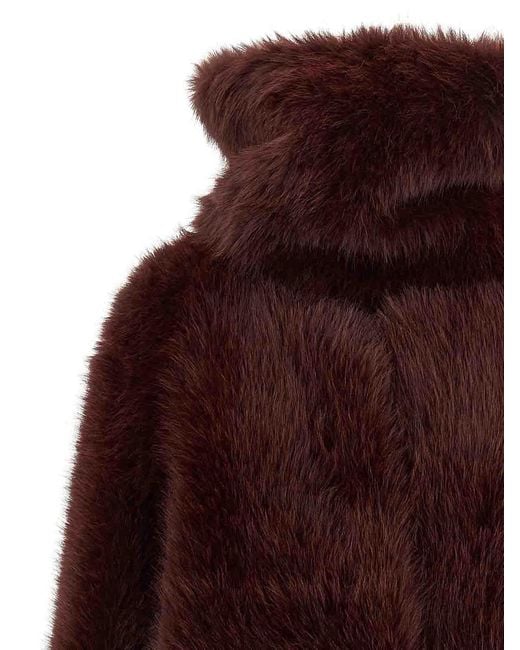 BB COUTURE Red Biscuit Eco Fur