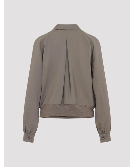 Maison Margiela Gray Wool Jacket