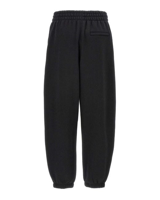 Alexander Wang Black Essential Terry Joggers
