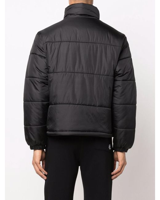 Billionaire Black Logo Puffer Down Jacket for men