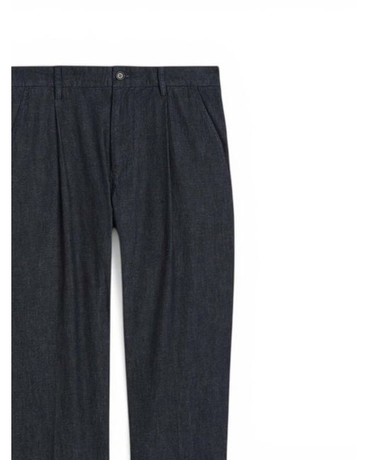 Aspesi Blue Expected Trousers for men