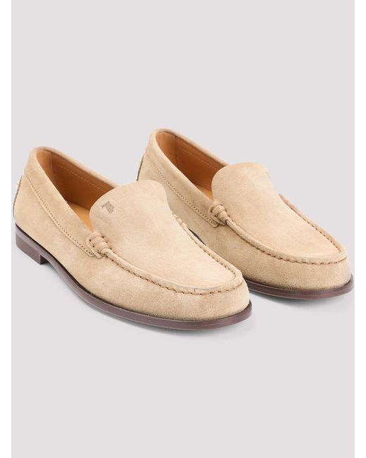 Tod's Natural Loafers