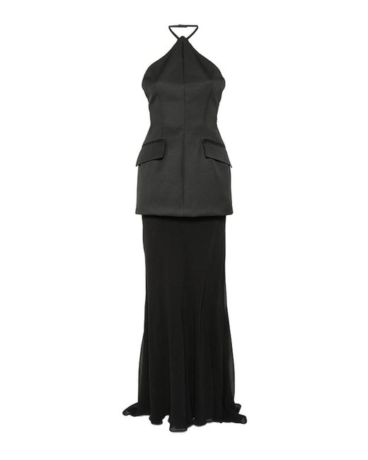 Sportmax Black Dress