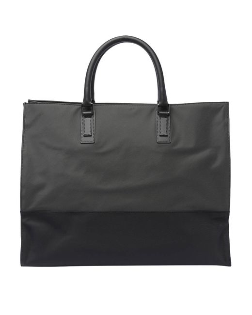 DSquared² Black Dark Urban Tote Bag With Zip for men