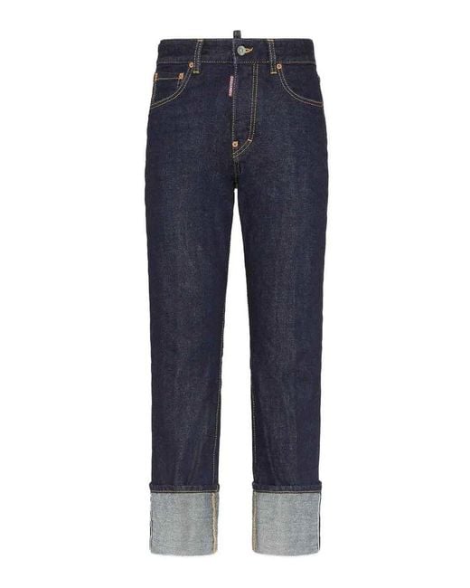 DSquared² Blue Pants 5 Pockets