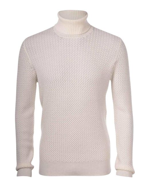 Gran Sasso Gray Turtle Neck for men