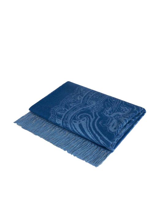 Etro Blue Beach Towel