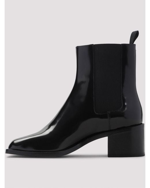 Maison Margiela Black Tabi City 55 Chelsea Ankle Boots
