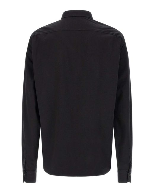 Kiton Black Buba Shirt for men