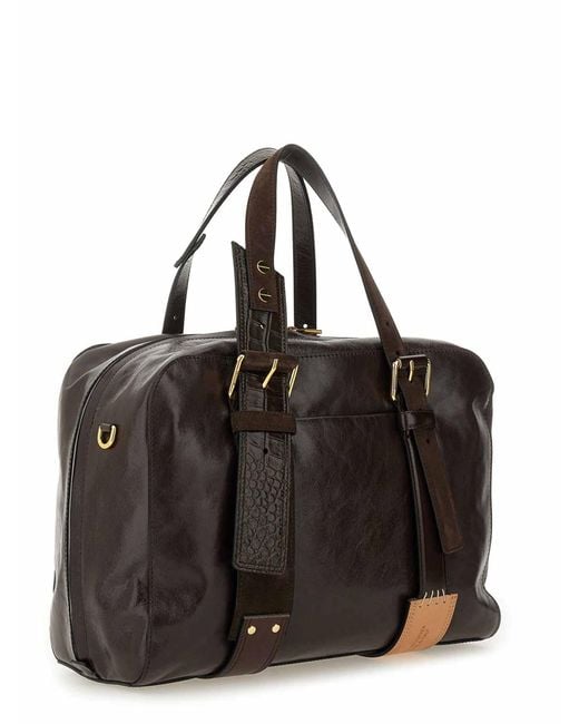 Moschino Black Leather Bag