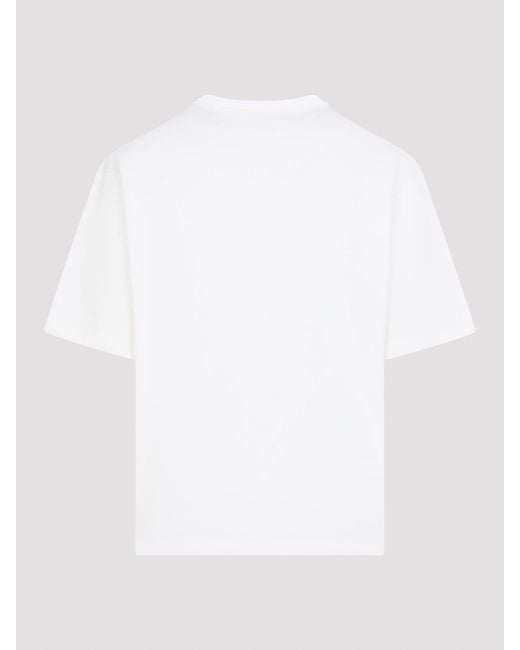 Ralph Lauren White Cotton T-Shirt for men