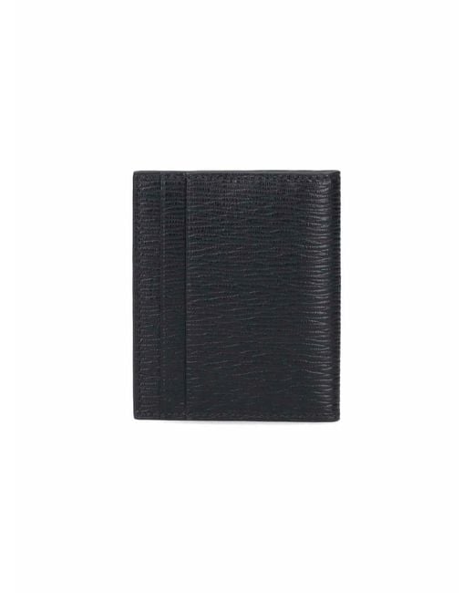 Ferragamo Black Bi-Fold Wallet for men