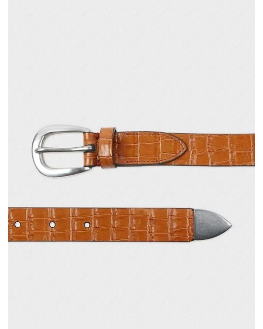 Paul Smith White Coconut Belt for men