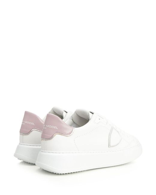 Scneaker di Philippe Model in White