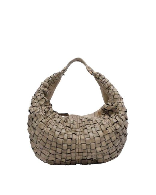 Campomaggi Metallic Large Marisa Shoulder Bag