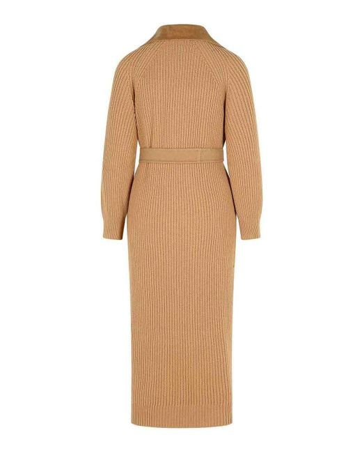 Max Mara Natural Berard 1234 Camel Wrap Coat