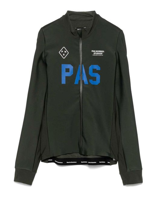 Pas Normal Studios Black Mechanism Thermal Performance Top for men