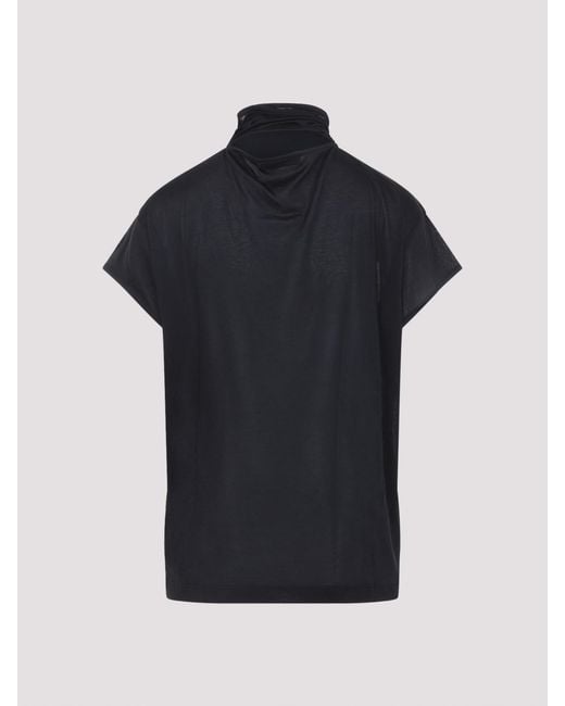 Lemaire Black Fulard Top