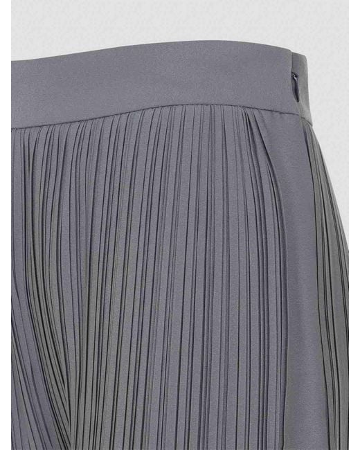 Lanvin Blue Pleated Trousers