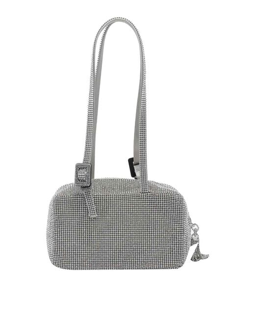 Benedetta Bruzziches Gray Sandra Shoulder Bag
